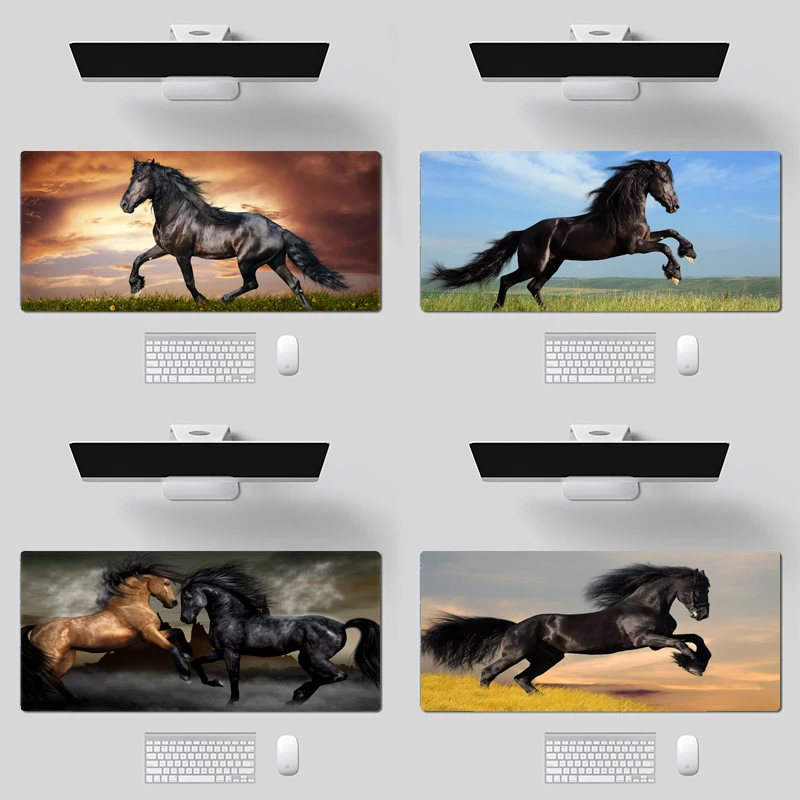 Большой игровой коврик для мыши Horse XL, игровой коврик для мыши с резиновым фиксирующим краем, Настольный коврик для ноутбука и ноутбука
Большой игровой коврик для мыши Horse XL, игровой коврик для мыши с резиновым фиксирующим краем, Настольный коврик для ноутбука и ноутбука