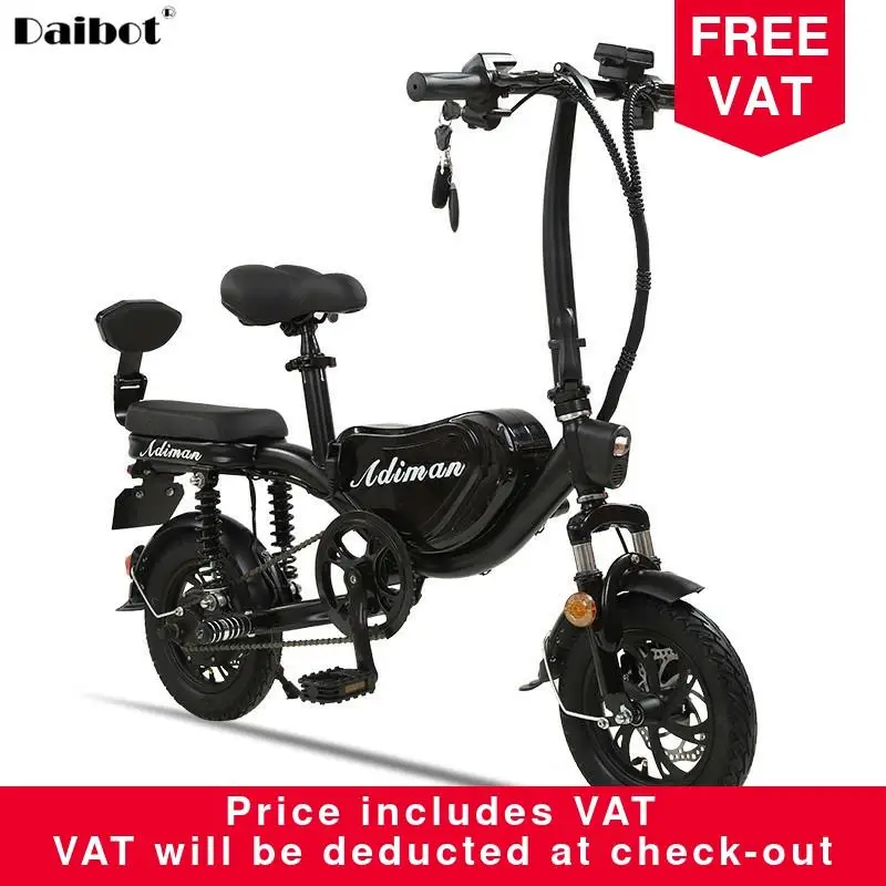 New Style Smart Electric Bike Two Wheel Electric Bicycles Portable Mini 12 Inch 48V Electric Scooter Bike With Two Seat
New Style Smart Electric Bike Two Wheel Electric Bicycles Portable Mini 12 Inch 48V Electric Scooter Bike With Two Seat