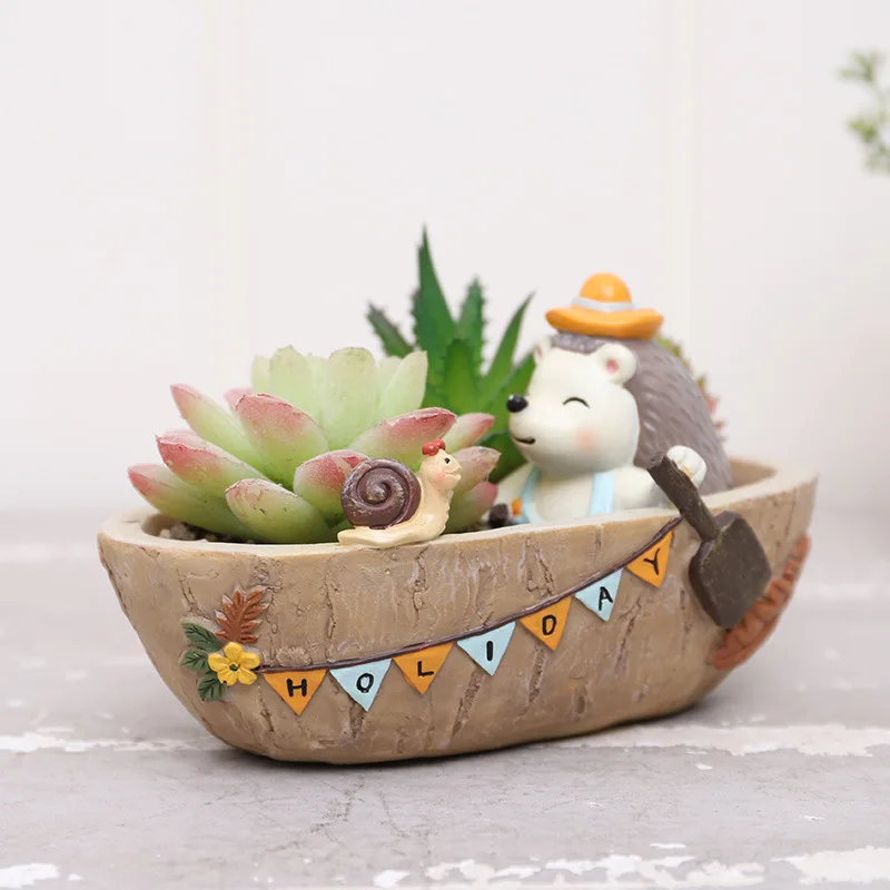 Original Resin Flower Pot Forest Kingdom Micro Landscape Succulent Potted Plant Garden Desk Crafts Home Decoration Decoration
Original Resin Flower Pot Forest Kingdom Micro Landscape Succulent Potted Plant Garden Desk Crafts Home Decoration Decoration