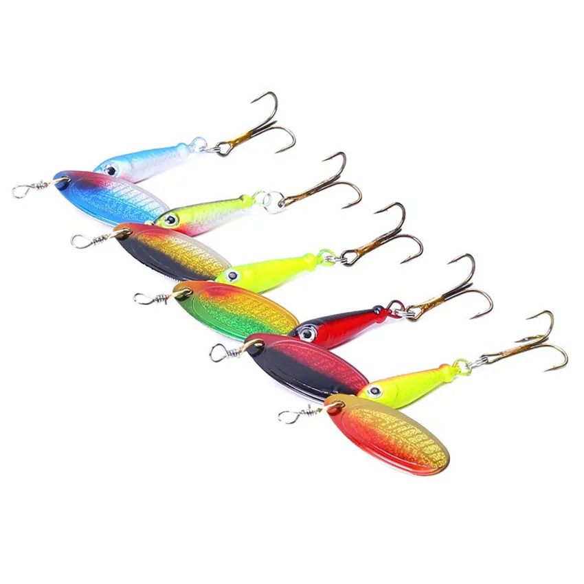 1/PC 5.5CM 9G Artificial Composite Rotating Sequins Metal Hard Bait 3D Simulation Eyes Wobblers Bionic Bait Fishing Lure
1/PC 5.5CM 9G Artificial Composite Rotating Sequins Metal Hard Bait 3D Simulation Eyes Wobblers Bionic Bait Fishing Lure