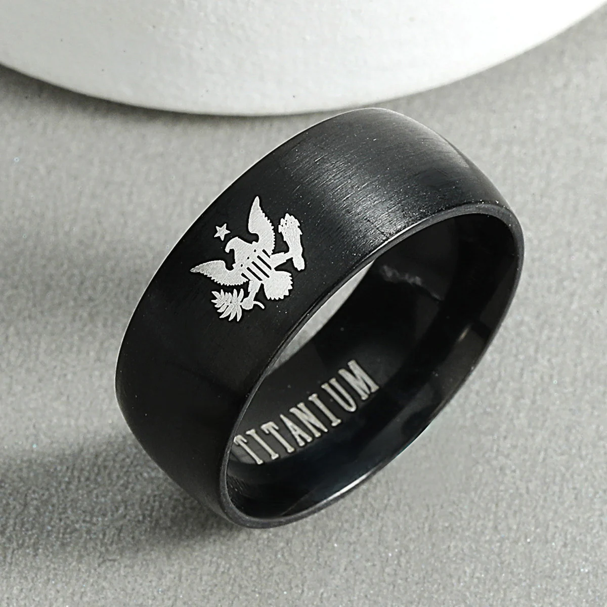 USA America Independence Day Ring Stainless Steel Eagle Ring Decorative Festival Jewelry for Men and Women
USA America Independence Day Ring Stainless Steel Eagle Ring Decorative Festival Jewelry for Men and Women