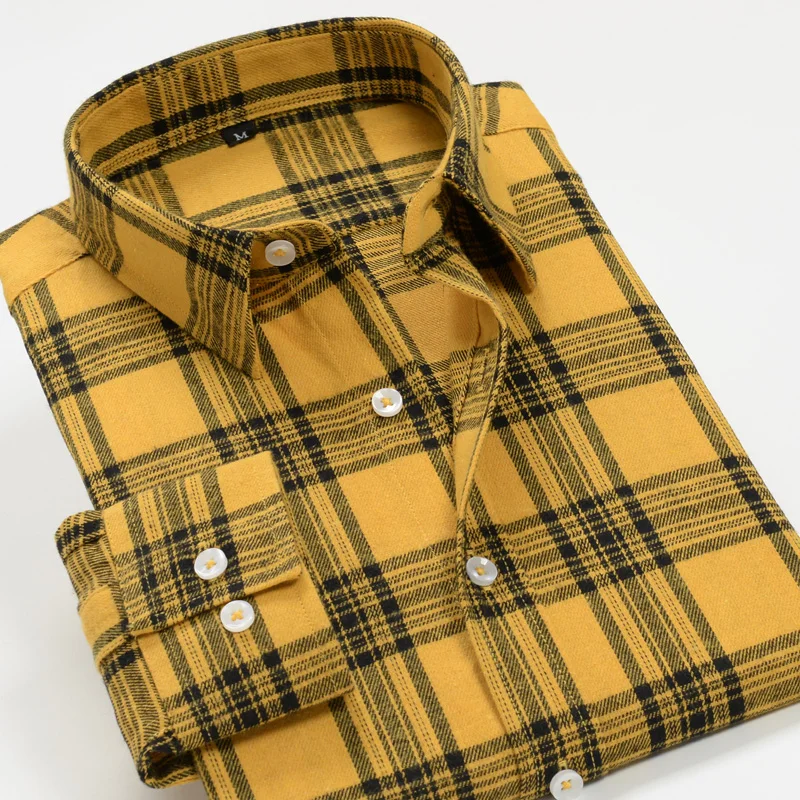 7XL 8XL 9XL 10XL Men Casual Shirts Classic Plaid Fashion Loose Brushed Fabric Everyday Spring Long Sleeve Brand Shirt Plus Size
7XL 8XL 9XL 10XL Men Casual Shirts Classic Plaid Fashion Loose Brushed Fabric Everyday Spring Long Sleeve Brand Shirt Plus Size