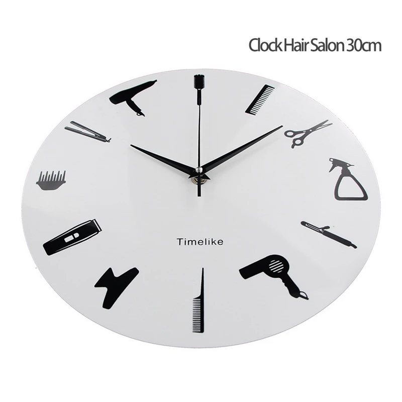 Настенные часы Timelike для стилистов и парикмахеров Tools Современные Кварцевые