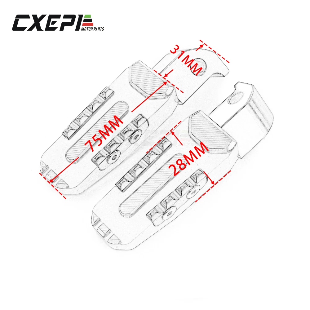 NEW LOGO MT07 Motorcycle Rear Foot Pegs Rests Passenger Footrests Fit For Yamaha MT07 MT 07 MT-07 2014-2019 2020
NEW LOGO MT07 Motorcycle Rear Foot Pegs Rests Passenger Footrests Fit For Yamaha MT07 MT 07 MT-07 2014-2019 2020