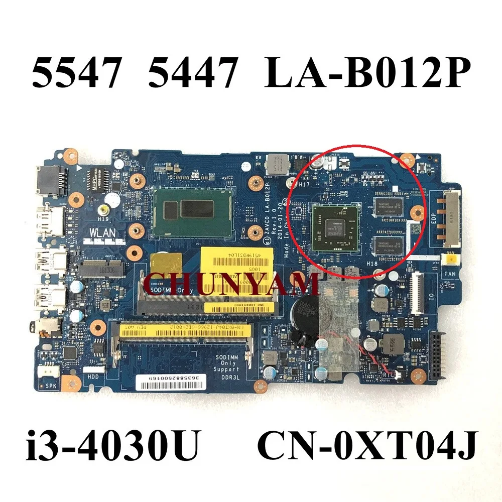 Новая версия для ноутбука dell Inspiron 5000 5547 5447 5442 материнская плата модель 100%