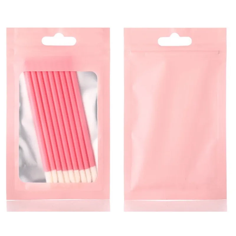 Matte Pink/Gold Foil Window Zip Lock Bag Translucent Resealable Jewelry Women Beauty Bracelets Nail Stickers Gift Pack Pouches
Matte Pink/Gold Foil Window Zip Lock Bag Translucent Resealable Jewelry Women Beauty Bracelets Nail Stickers Gift Pack Pouches