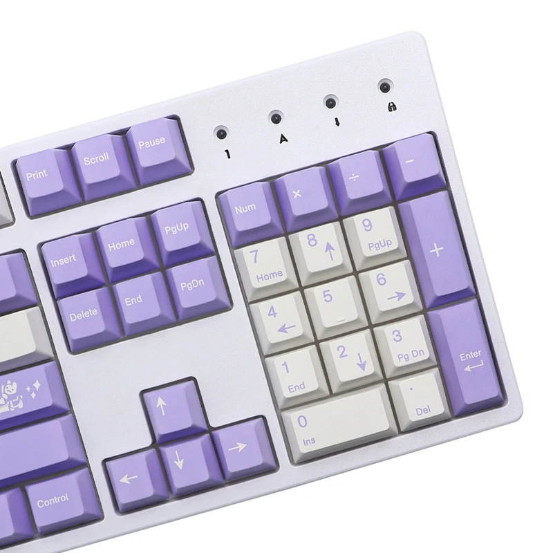 PBT Keycaps Violet Rabbit 135 English/Japanese for Mechanical Keyboard Dye Subb YYDS
PBT Keycaps Violet Rabbit 135 English/Japanese for Mechanical Keyboard Dye Subb YYDS