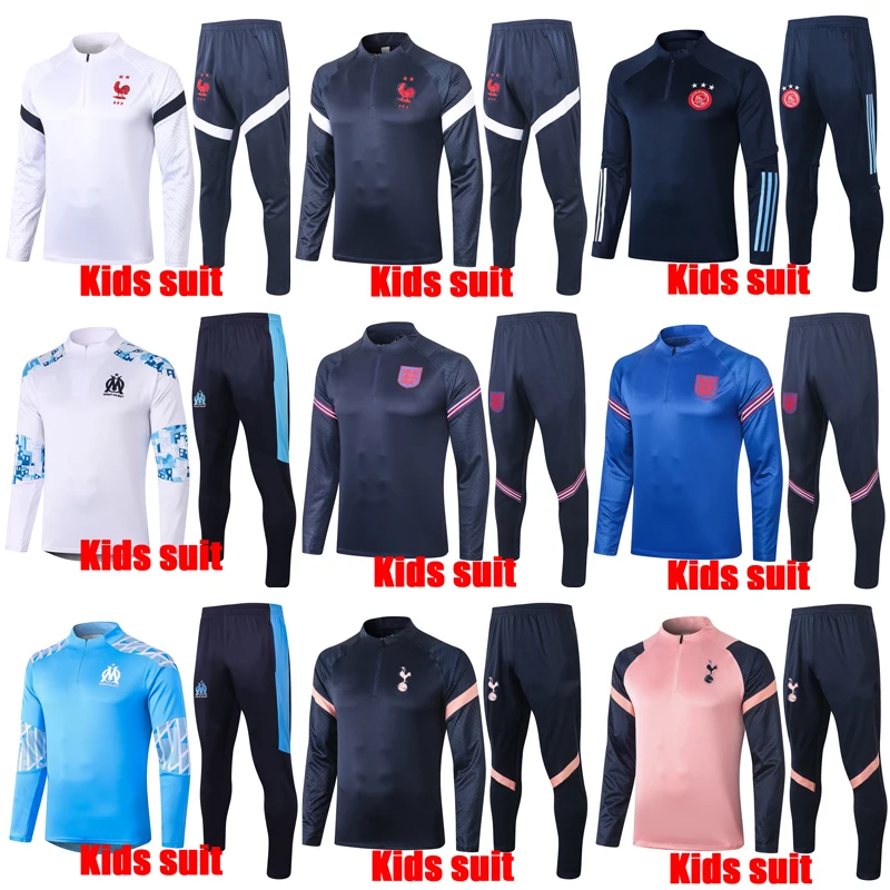 2021 2022 France England Ajax Tracksuit training suits Kids suit jacket Maillot De Football Enfants Survtement
2021 2022 France England Ajax Tracksuit training suits Kids suit jacket Maillot De Football Enfants Survtement