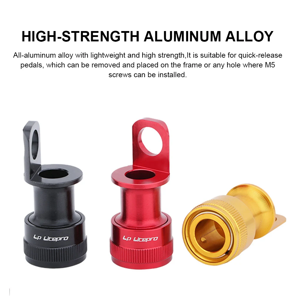 New 4 Colors Ultra-fast Pedal Fast Buckle For Brompton Folding Bike Mounting Fast Release Buckle Bicycle Part 16g For
New 4 Colors Ultra-fast Pedal Fast Buckle For Brompton Folding Bike Mounting Fast Release Buckle Bicycle Part 16g For