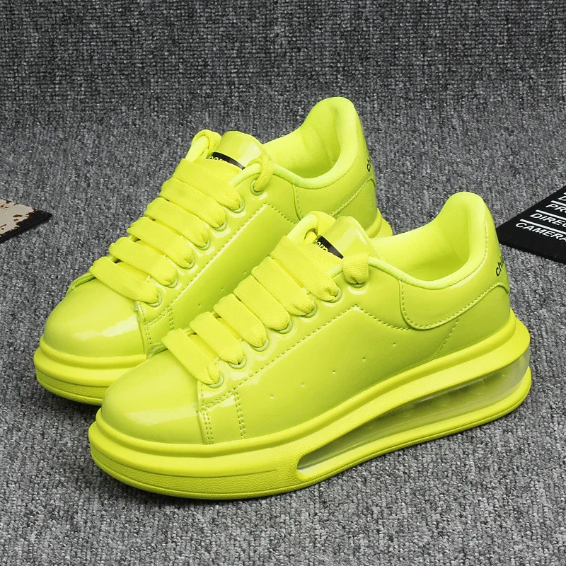 Designer Women Platform Air Cushion Running Shoes Fashion Lace-Up Non-Slip Sneakers Luxury Brand Comfort Casual Vulcanize Shoes
Designer Women Platform Air Cushion Running Shoes Fashion Lace-Up Non-Slip Sneakers Luxury Brand Comfort Casual Vulcanize Shoes