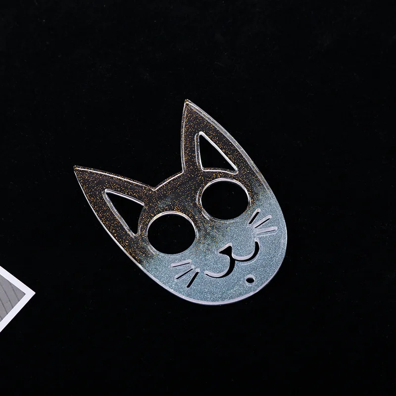 DIY Cat Head Resin Crystal Epoxy Mold Handmade Keychain Epoxy Resin Molds Plaster Clay Crafts Casting Jewelry Silicone Mould
DIY Cat Head Resin Crystal Epoxy Mold Handmade Keychain Epoxy Resin Molds Plaster Clay Crafts Casting Jewelry Silicone Mould