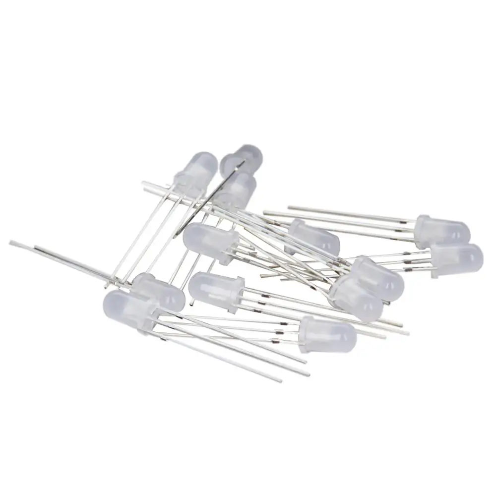 Othmro 32-150pcs Clear LED Light Emitting Diodes Kit 5mm Round Head Lamp Bead Red Green Light 3 Pin Common Anode Led
Othmro 32-150pcs Clear LED Light Emitting Diodes Kit 5mm Round Head Lamp Bead Red Green Light 3 Pin Common Anode Led