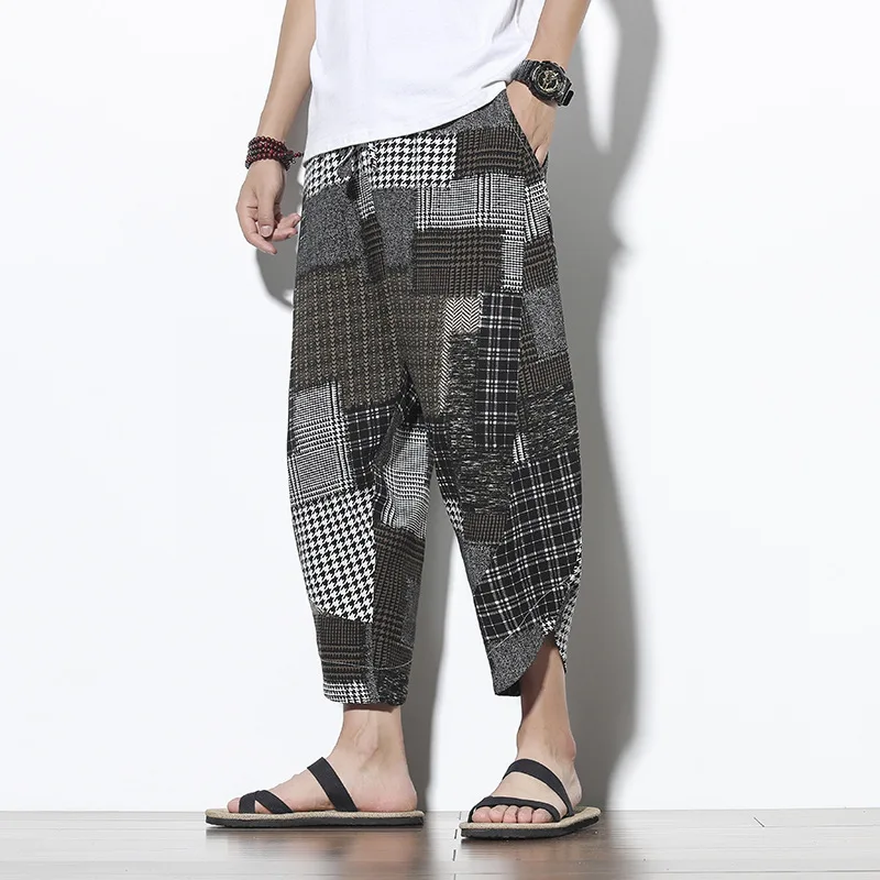 2021 New Linen Loose Radish Pants for Men Japanese Traditional Harajuku Style Trousers Retro Casual Summer Fashion Streetwear 
2021 New Linen Loose Radish Pants for Men Japanese Traditional Harajuku Style Trousers Retro Casual Summer Fashion Streetwear