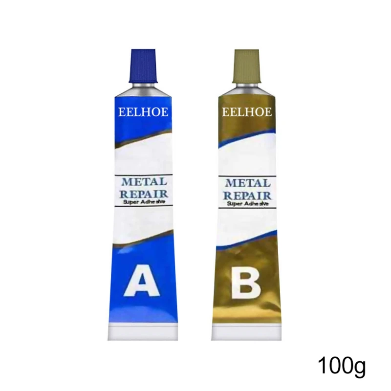 New Metal Repair Paste Powerful Industrial Heat Resistance Cold Weld Waterproof Caulk Construction Materials Metal A&B Adhesive
New Metal Repair Paste Powerful Industrial Heat Resistance Cold Weld Waterproof Caulk Construction Materials Metal A&B Adhesive