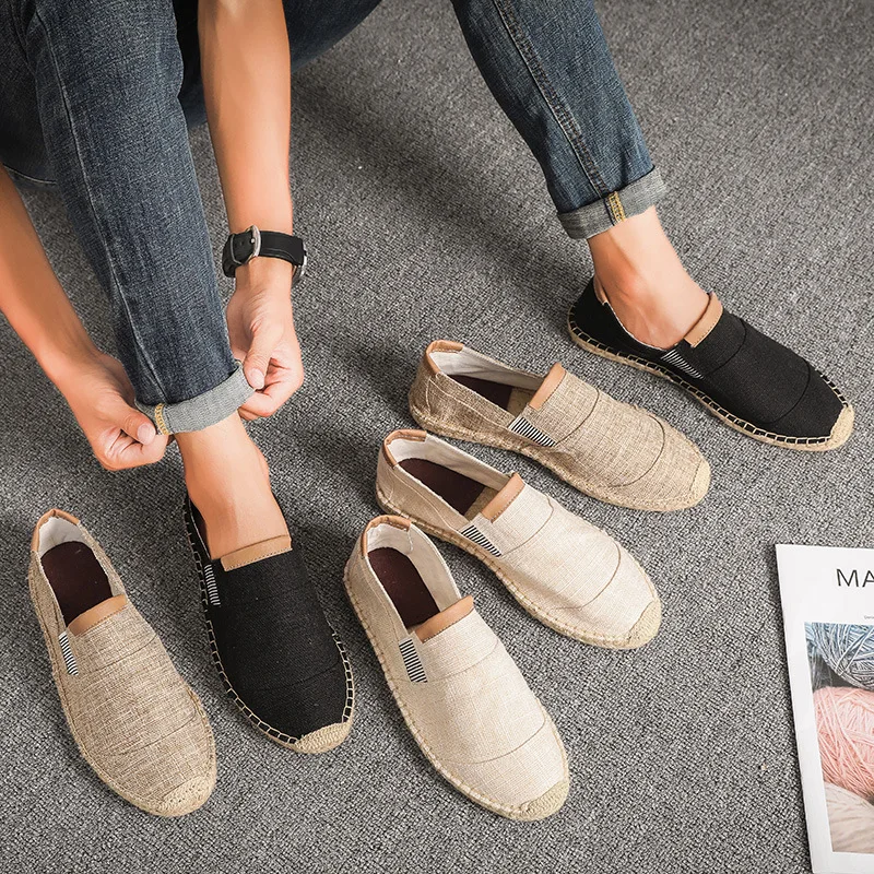 new Newest Mens Shoes Casual Male Breathable Canvas Casual Shoes Men Chinese Fashion Soft Slip on Espadrilles for Men Loafers
new Newest Mens Shoes Casual Male Breathable Canvas Casual Shoes Men Chinese Fashion Soft Slip on Espadrilles for Men Loafers