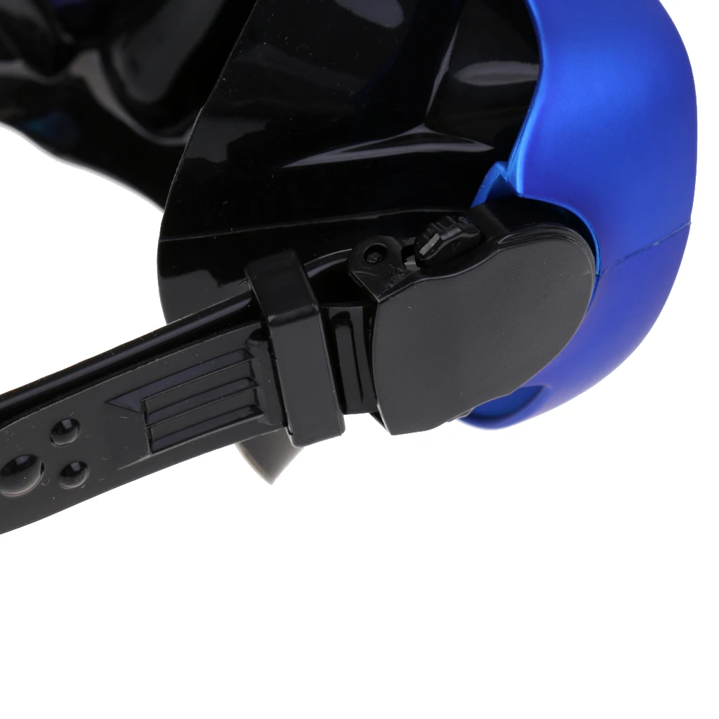 Adult PVC Scuba Diving Mask Snorkeling Freediving Swimming Goggles For GoPro