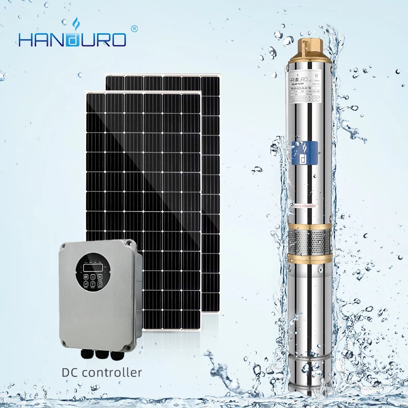Hot sale high pressure 24V solar powered submersible deep water well pump for home
Hot sale high pressure 24V solar powered submersible deep water well pump for home
