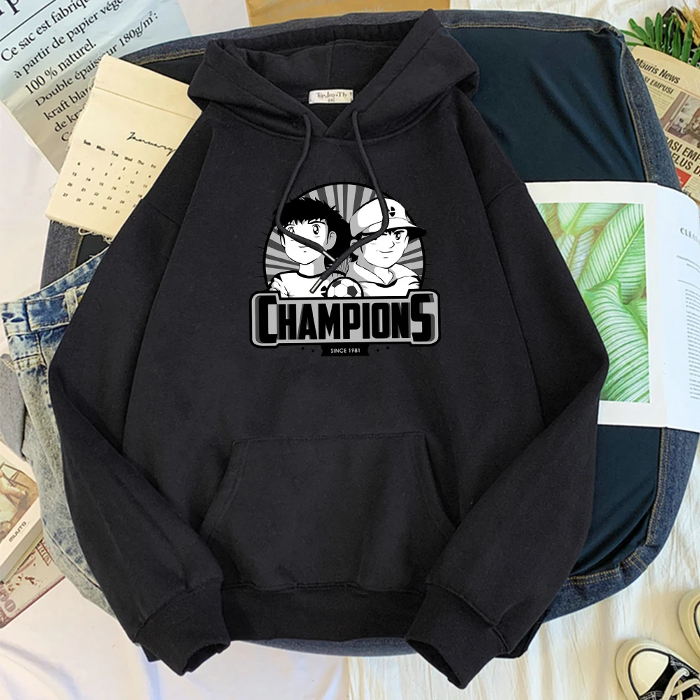 Captain Tsubasa Anime Hoodie Long Sleeve Warm Tracksuit For Men Cartoon Harajuku Clothing Oversize Loose Fleece Sweatshirt Male
Captain Tsubasa Anime Hoodie Long Sleeve Warm Tracksuit For Men Cartoon Harajuku Clothing Oversize Loose Fleece Sweatshirt Male