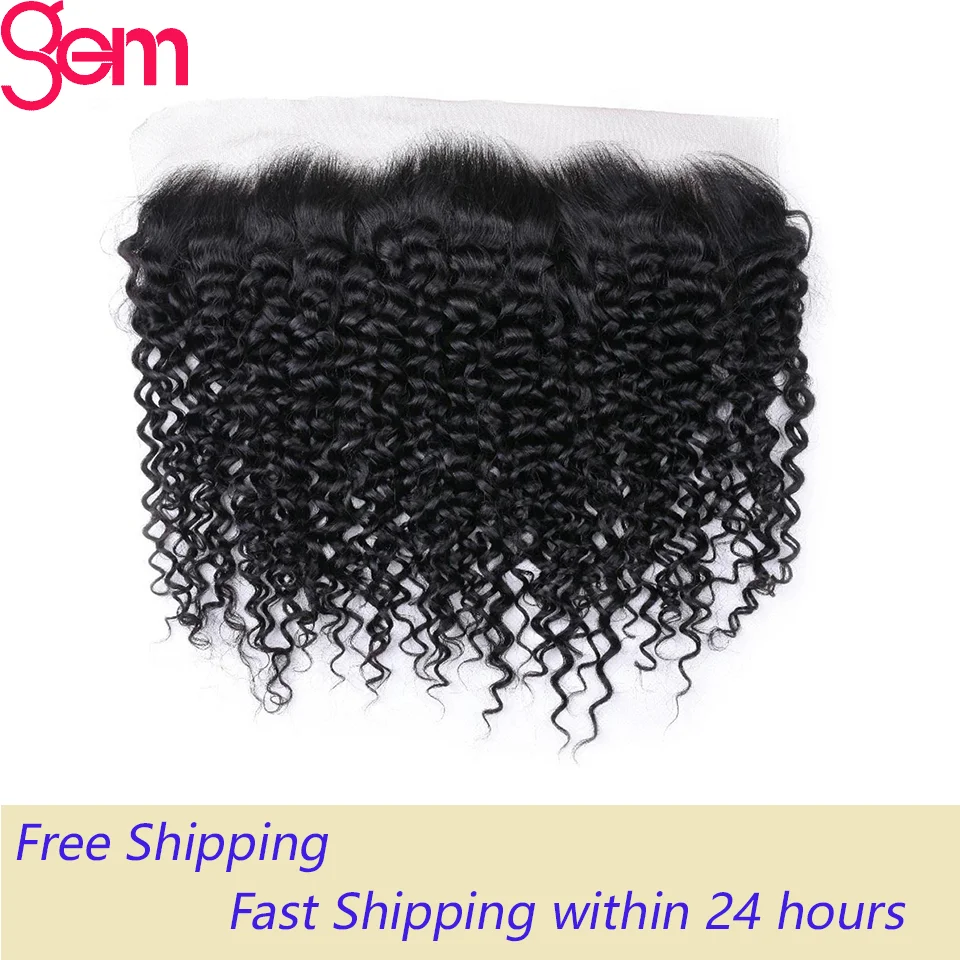 Kinky Curly 13x4 Lace Frontal Closure Brazilian Hair Swiss Lace 20 inch Natural Human Hair Extensions Remy Hair For Women
Kinky Curly 13x4 Lace Frontal Closure Brazilian Hair Swiss Lace 20 inch Natural Human Hair Extensions Remy Hair For Women