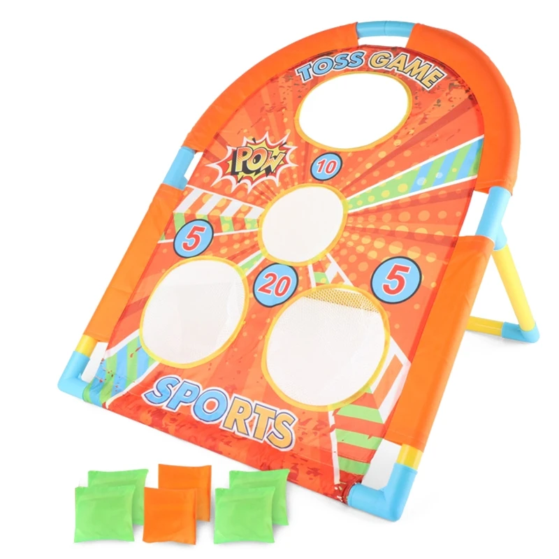Children Toss Game Soft Sandbag Ball Bean Bag with Aim Bracket Indoor Outdoor Parent-child Interactive Games for Kids
Children Toss Game Soft Sandbag Ball Bean Bag with Aim Bracket Indoor Outdoor Parent-child Interactive Games for Kids