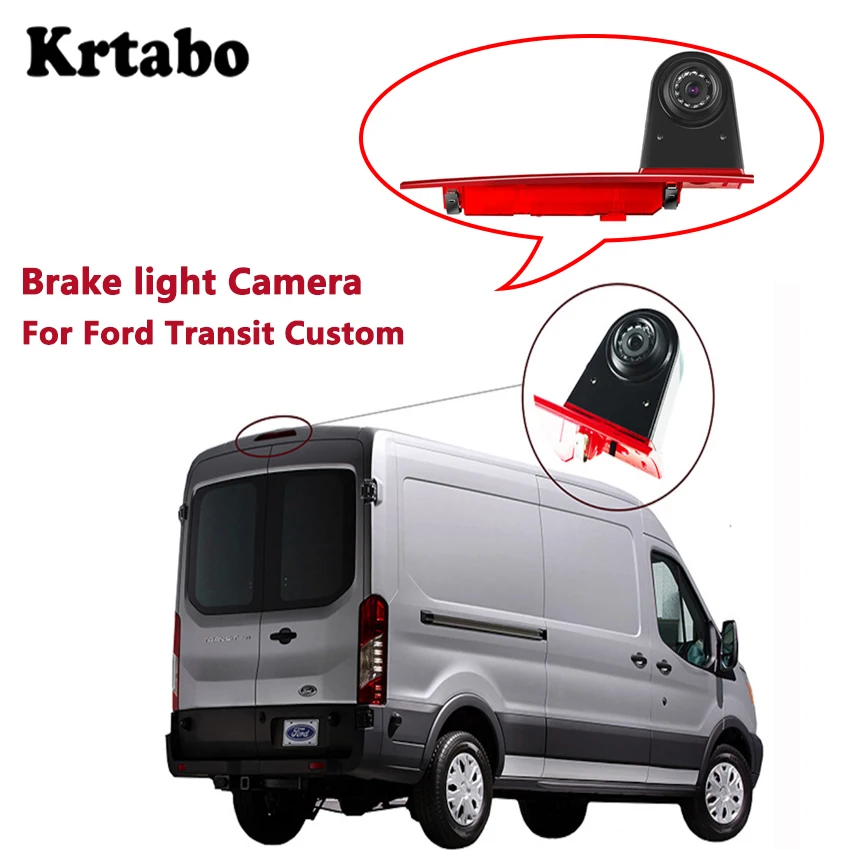 High position brake light infrared full hd night vision special reversing camera for Ford Transit Custom
High position brake light infrared full hd night vision special reversing camera for Ford Transit Custom