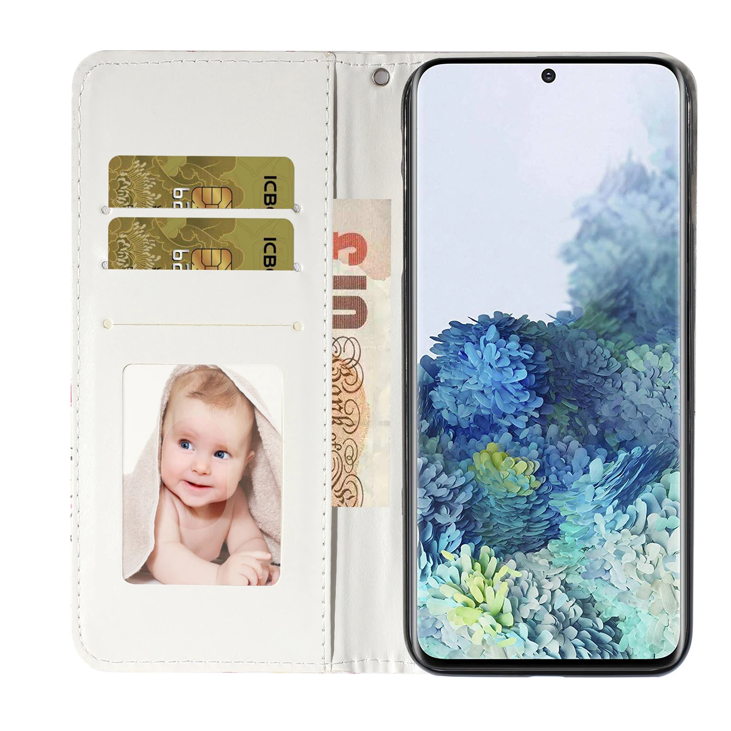 Кожаный флип-чехол для Samsung Galaxy S21 S20 Plus Ultra S20FE S10 S9 S8 Note20 Note10 Pro A82 A72 A52 A12 | Мобильные