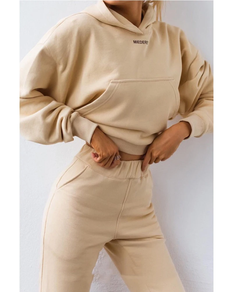 Brand New 2021 Women's Suit Spring And Autumn Women's Long Sleeve Hoodie And Pants Casual Sportswear 2-Piece Set Quality Upgrade
Brand New 2021 Women's Suit Spring And Autumn Women's Long Sleeve Hoodie And Pants Casual Sportswear 2-Piece Set Quality Upgrade