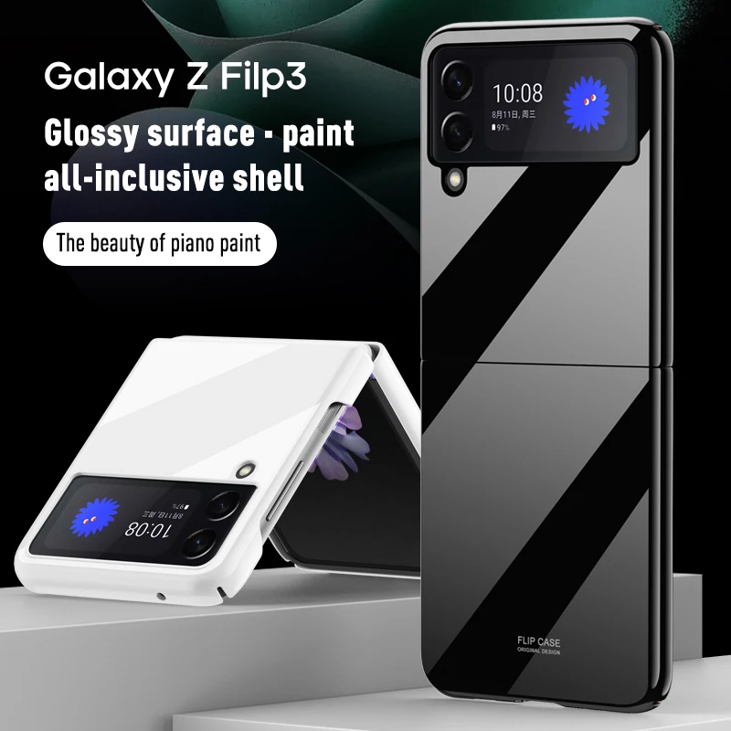 High Quality Piano Paint Phone Case for Samsung Galaxy Z Flip 3 Mirror Reflective Material Cover for Samsung Galaxy Z Flip3 Case
High Quality Piano Paint Phone Case for Samsung Galaxy Z Flip 3 Mirror Reflective Material Cover for Samsung Galaxy Z Flip3 Case