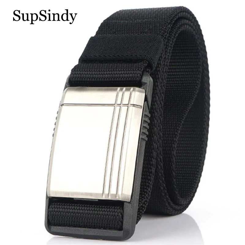 SupSindy Military Army Combat Men Tactical belts slider metal Magnetic buckle Canvas nylon outdoor Training Waistband male strap
SupSindy Military Army Combat Men Tactical belts slider metal Magnetic buckle Canvas nylon outdoor Training Waistband male strap