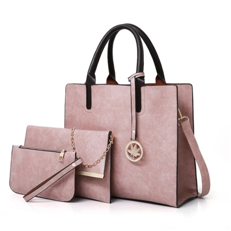 Three-piece Bag Luxury Handbags Women Bags Designer 2019 New Fashion Three-piece Suit Shoulder Bag Messenger Bag Wallet
Three-piece Bag Luxury Handbags Women Bags Designer 2019 New Fashion Three-piece Suit Shoulder Bag Messenger Bag Wallet