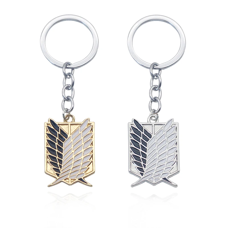 Attack On Titan Keychain Wings of Liberty Freedom Scouting Legion Eren Keyring Key Holder Chain Ring New Anime Jewelry Wholesale
Attack On Titan Keychain Wings of Liberty Freedom Scouting Legion Eren Keyring Key Holder Chain Ring New Anime Jewelry Wholesale
