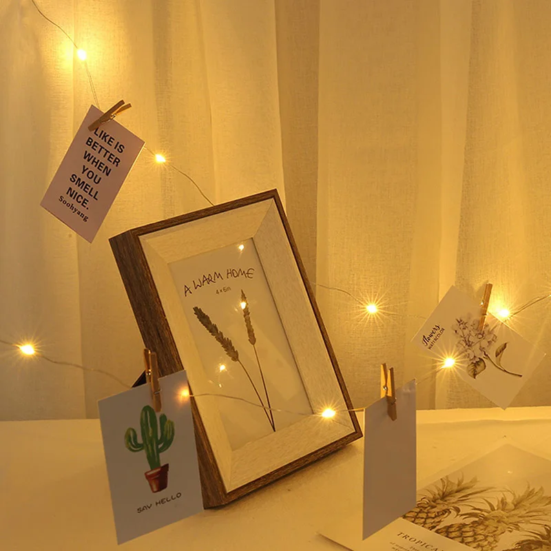 30/40 LED Photo Picture Hanging Peg Clips Fairy Copper Wire String Light Party Decor Lamp for Home Room Fairy Lights Hot Sell
30/40 LED Photo Picture Hanging Peg Clips Fairy Copper Wire String Light Party Decor Lamp for Home Room Fairy Lights Hot Sell