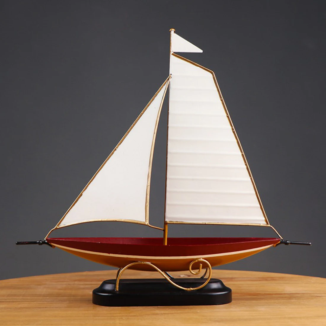 32 X 7 X 30cm American Sailboat Model Sailing Boat Crafts Models Decoration Home Decor Collection Toys For Kids Gifts - Brown
32 X 7 X 30cm American Sailboat Model Sailing Boat Crafts Models Decoration Home Decor Collection Toys For Kids Gifts - Brown