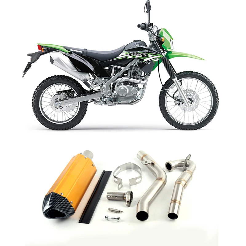 Motorcycle Modification off-Road Vehicle Exhaust Escape KLX 150 Pipe KLX150 Front KLX150BF KLX150L Muffler
Motorcycle Modification off-Road Vehicle Exhaust Escape KLX 150 Pipe KLX150 Front KLX150BF KLX150L Muffler