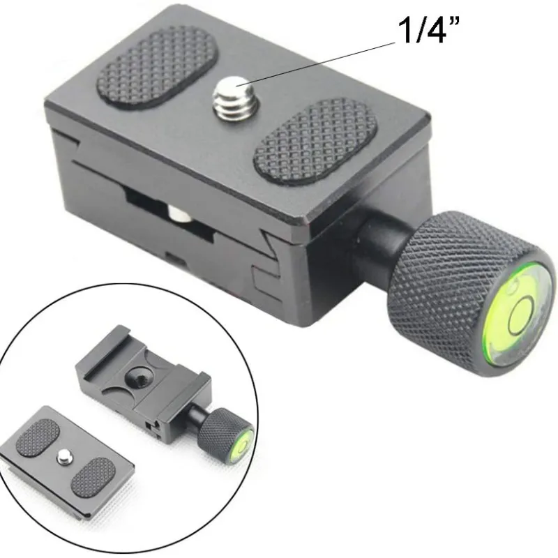 Universal 1/4 Screw Mount K30 Quick Release Plate Clamp Adapter Aluminum for Monopod Tripod Ball Head Camera Mount
Universal 1/4 Screw Mount K30 Quick Release Plate Clamp Adapter Aluminum for Monopod Tripod Ball Head Camera Mount