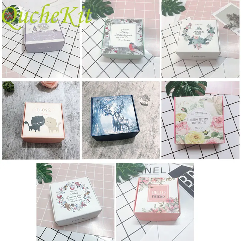 50pcs Flower Paper Gift Box For Business Packaging Handmade Soap Jewelry Case Wedding Christmas Party Favors Candy Chocolate Box
50pcs Flower Paper Gift Box For Business Packaging Handmade Soap Jewelry Case Wedding Christmas Party Favors Candy Chocolate Box