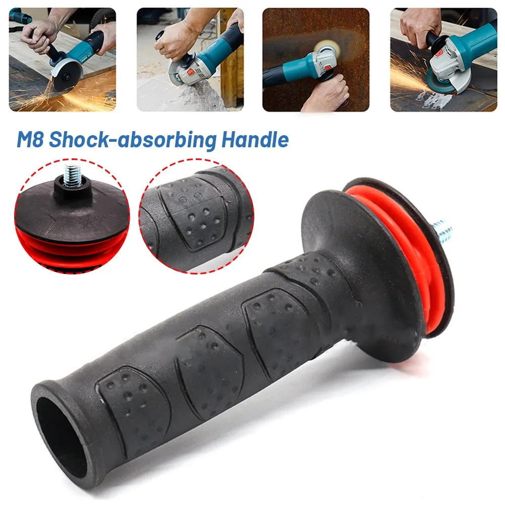 Angle Grinder Shock-absorbing Side Handle M8 Thread Auxiliary Side Non-slip Shock-absorbing Non-slip Handle For Angle Grinder M8
Angle Grinder Shock-absorbing Side Handle M8 Thread Auxiliary Side Non-slip Shock-absorbing Non-slip Handle For Angle Grinder M8