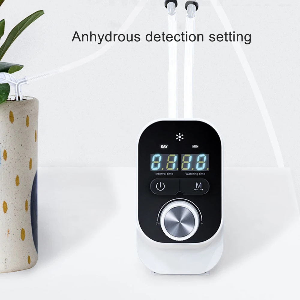 Automatic Watering Device Gardening Tools USB Charging LCD Screen Intelligent Suit Outdoor Anhydrous Detection Irrigation Timer
Automatic Watering Device Gardening Tools USB Charging LCD Screen Intelligent Suit Outdoor Anhydrous Detection Irrigation Timer