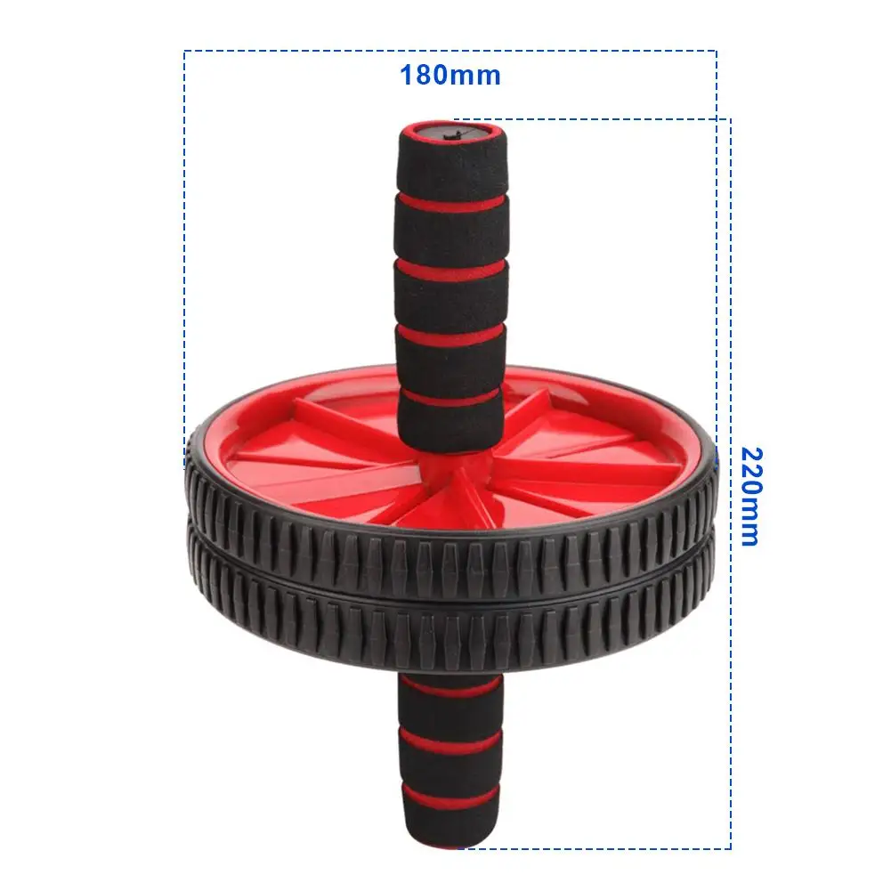 Double-wheeled Abdominal Press Wheel Rollers Exercise Equipment for Home Gym Body Building Fitness with Hassock 
Double-wheeled Abdominal Press Wheel Rollers Exercise Equipment for Home Gym Body Building Fitness with Hassock