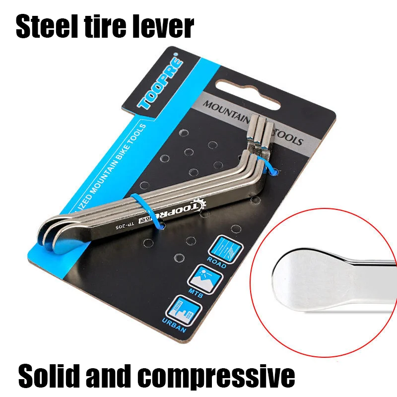 3Pcs Cycling Tire Lever Pry Up Tool Mountain Bicycle Type Metal Pry Bar Stainless Steel Bike Wheel Remover Repair Tools JC
3Pcs Cycling Tire Lever Pry Up Tool Mountain Bicycle Type Metal Pry Bar Stainless Steel Bike Wheel Remover Repair Tools JC