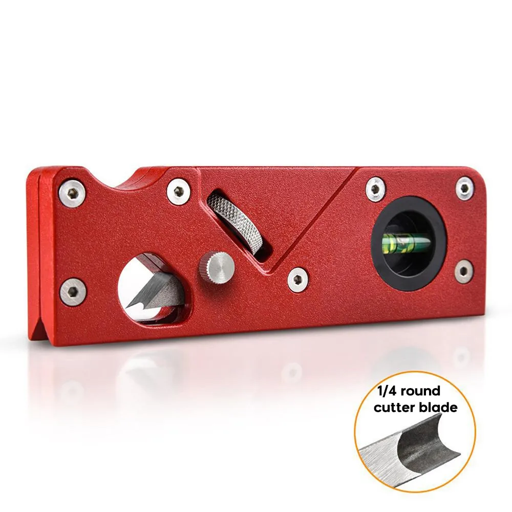 Handheld Chamfer Plane Woodworking Trimming 45 Degree Bevel Cutter Head Planer Chamfering Trimming DIY Woodworking
Handheld Chamfer Plane Woodworking Trimming 45 Degree Bevel Cutter Head Planer Chamfering Trimming DIY Woodworking