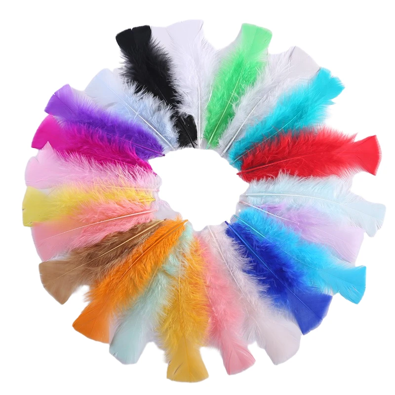 100pcs/lot Flat fluffy Turkey feathers diy Chicken Feathers for jewelry making needlework decoration wedding pluma crafts10-18cm
100pcs/lot Flat fluffy Turkey feathers diy Chicken Feathers for jewelry making needlework decoration wedding pluma crafts10-18cm