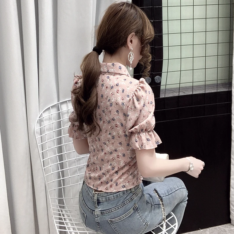 Xiaoyang 2021 Summer New Design Sense Niche Square Collar Short Cinched Slimming Short Sleeves Versatile Floral Shirt for Women
Xiaoyang 2021 Summer New Design Sense Niche Square Collar Short Cinched Slimming Short Sleeves Versatile Floral Shirt for Women