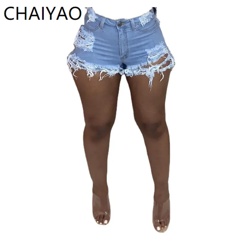 CHAIYAO Wholesale Items Womens Jeans Destroy Wash Hollow Ripped Jean Streetwear Womens Skinny Jeans Mini Skirt Jean
CHAIYAO Wholesale Items Womens Jeans Destroy Wash Hollow Ripped Jean Streetwear Womens Skinny Jeans Mini Skirt Jean