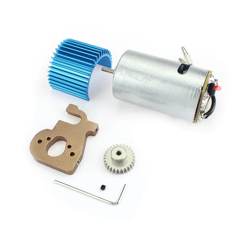 for Wltoys 124019 124018 1/12 RC Car Upgrade Parts 550 Brushed Motor with Mount Base Heat Sink Spare Accessories
for Wltoys 124019 124018 1/12 RC Car Upgrade Parts 550 Brushed Motor with Mount Base Heat Sink Spare Accessories