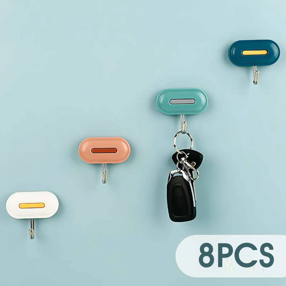8Pcs Wall Hook Self Adhesive Coat Hook Punch Free Wall Mounted Multifunction Hook for Kitchen Bathroom Shower Office Accessories
8Pcs Wall Hook Self Adhesive Coat Hook Punch Free Wall Mounted Multifunction Hook for Kitchen Bathroom Shower Office Accessories
