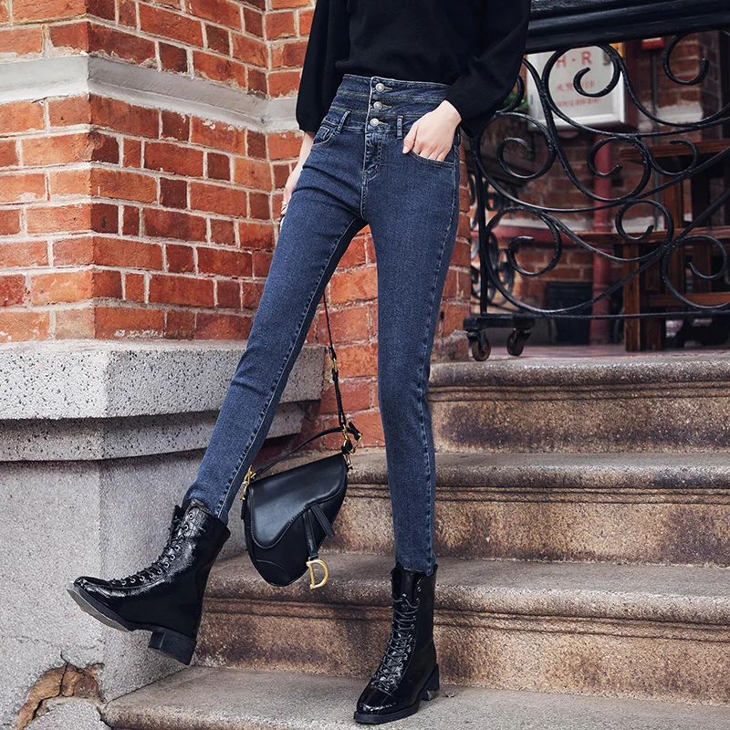 Zsrs Fashion Women Sexy Jeans Low Waist Elastic Hip Push Up Jeans Fake Pocket Jeans for Women Denim Skinny Pencil Pants
Zsrs Fashion Women Sexy Jeans Low Waist Elastic Hip Push Up Jeans Fake Pocket Jeans for Women Denim Skinny Pencil Pants