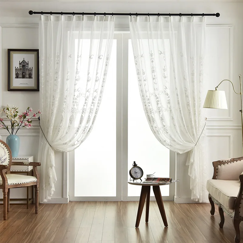 White Curtains for Living Dining Room Bedroom Transparent Blackout Curtain 2022 New European Style Sand Material Curtains
White Curtains for Living Dining Room Bedroom Transparent Blackout Curtain 2022 New European Style Sand Material Curtains