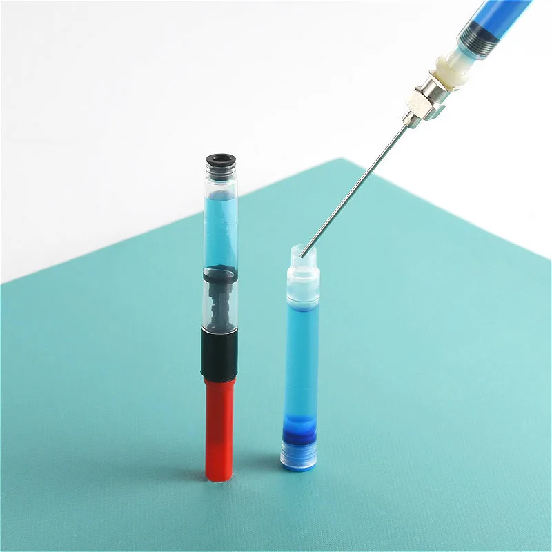 1PCS Fountain Pen Ink Cartridge Converter Filler Ink Pen Ink sac Syringe Device Tool Stationery Office Supplies
1PCS Fountain Pen Ink Cartridge Converter Filler Ink Pen Ink sac Syringe Device Tool Stationery Office Supplies