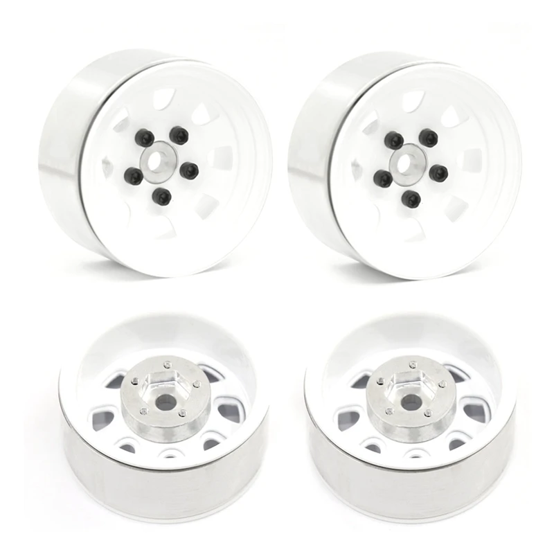 4Pcs Metal 1.9 Beadlock Wheel Rims Hub for 1/10 RC Crawler Car Axial SCX10 II 90046 AXI03007 for Traxxas TRX4 RC4WD D90
4Pcs Metal 1.9 Beadlock Wheel Rims Hub for 1/10 RC Crawler Car Axial SCX10 II 90046 AXI03007 for Traxxas TRX4 RC4WD D90